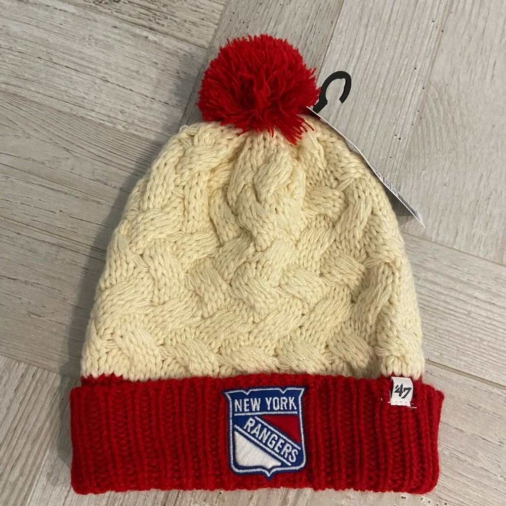 NWT NEW YOUR RANGERS ‘47 BRAND MATTERHORN KNIT HAT